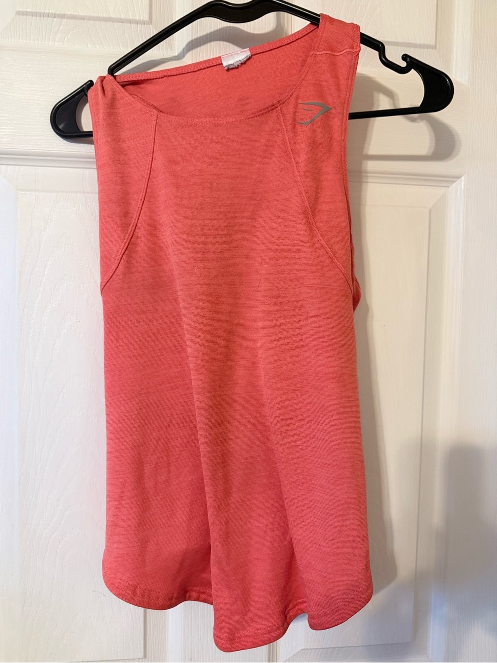 Gymshark Coral Pink Performance Muscle Tank